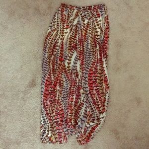 Long vintage skirt plus shorts